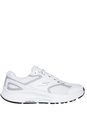 Skechers Go Run Consistent 2.0 Athletic Womens Sneakers White Silver US 10 WIDE